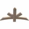 Ekena Millwork Alberta Smooth Timber Gable Bracket, Douglas Fir, 36"W x 21"H x 1 1/2"D x 3 1/2"F, 14/12 Pitch GBW036X21X0204ALB00SDF - alternate 4